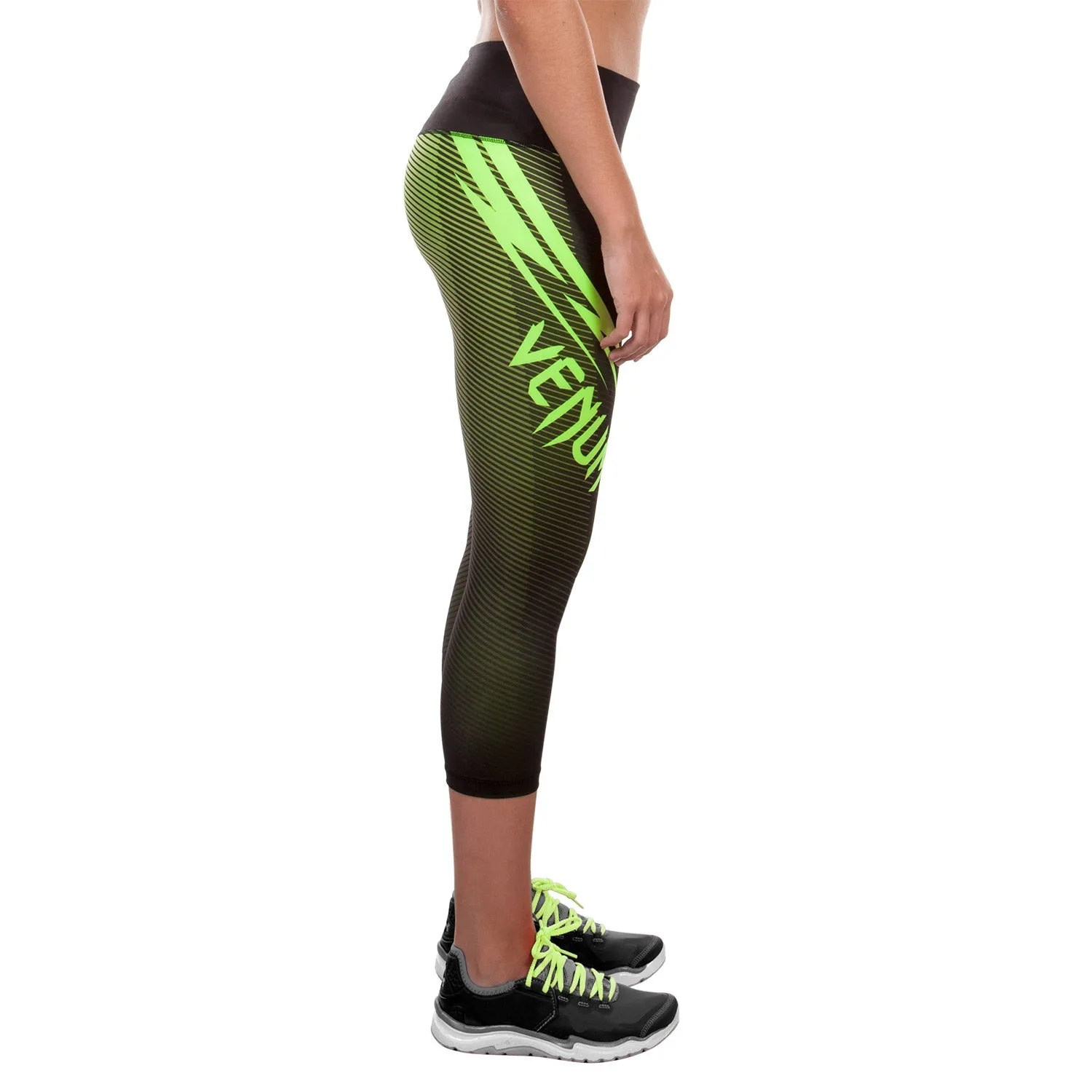 Venum Razor Leggings - Black/Yellow
