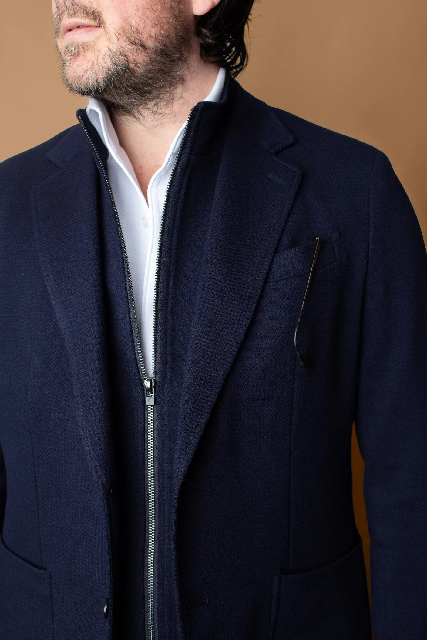 Waffle Knit Jacket