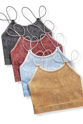 Washed Ribbed Brami #143